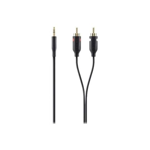Câble audio Belkin RCA x 2 mâle à mini-prise stéréo 3,5 mm mâle - 5 m