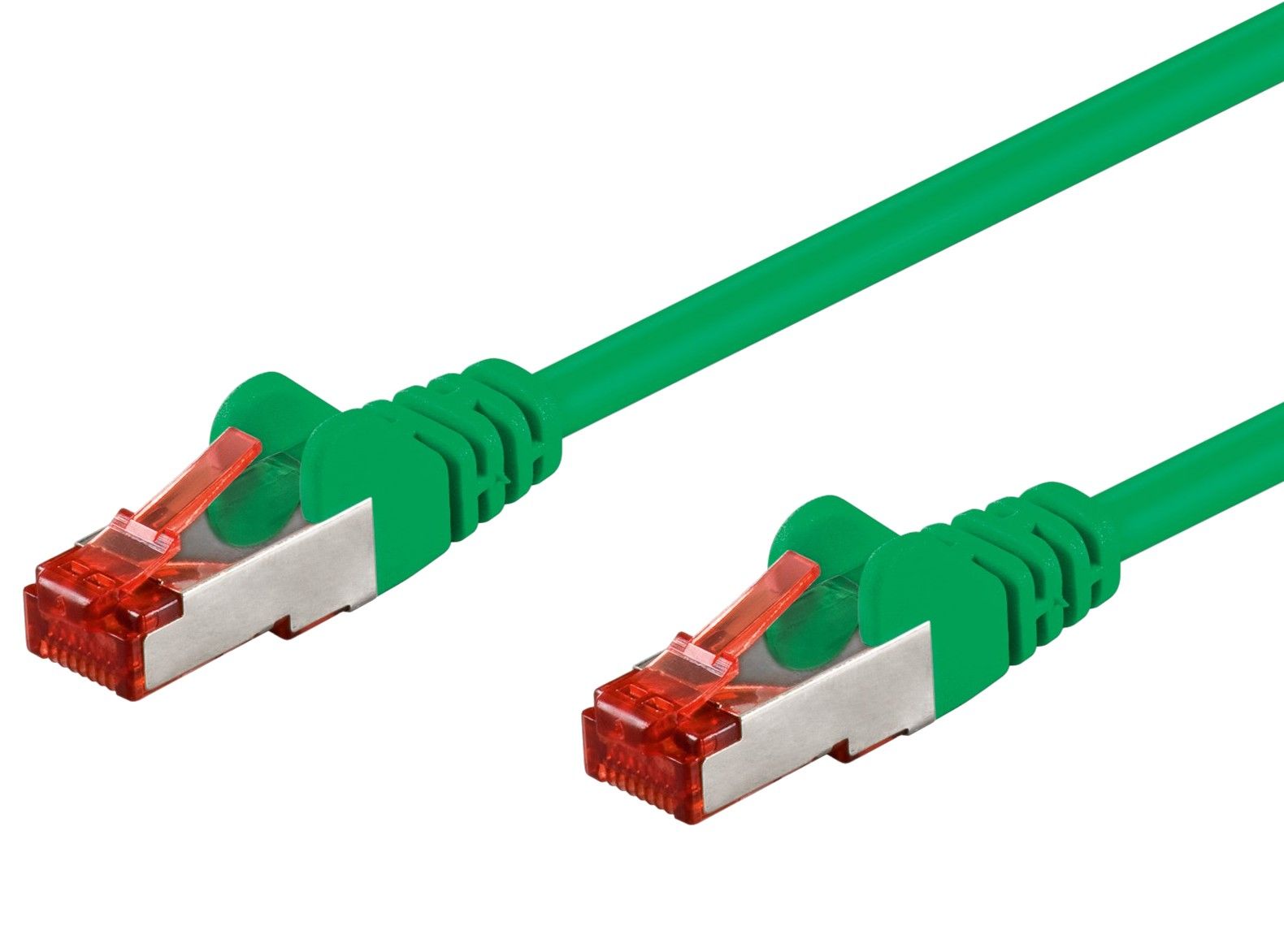 Intellinet Network Patch Cable, Cat6, 15m, Green, Copper, S/FTP, LSOH / LSZH, PVC, RJ45, Gold Plated Contacts, Snagless, Booted, Lifetime Warranty, Polybag - Cordon de raccordement - RJ-45 (M) pour RJ-45 (M) - SFTP, PiMF - CAT 6 - sans halogène...
