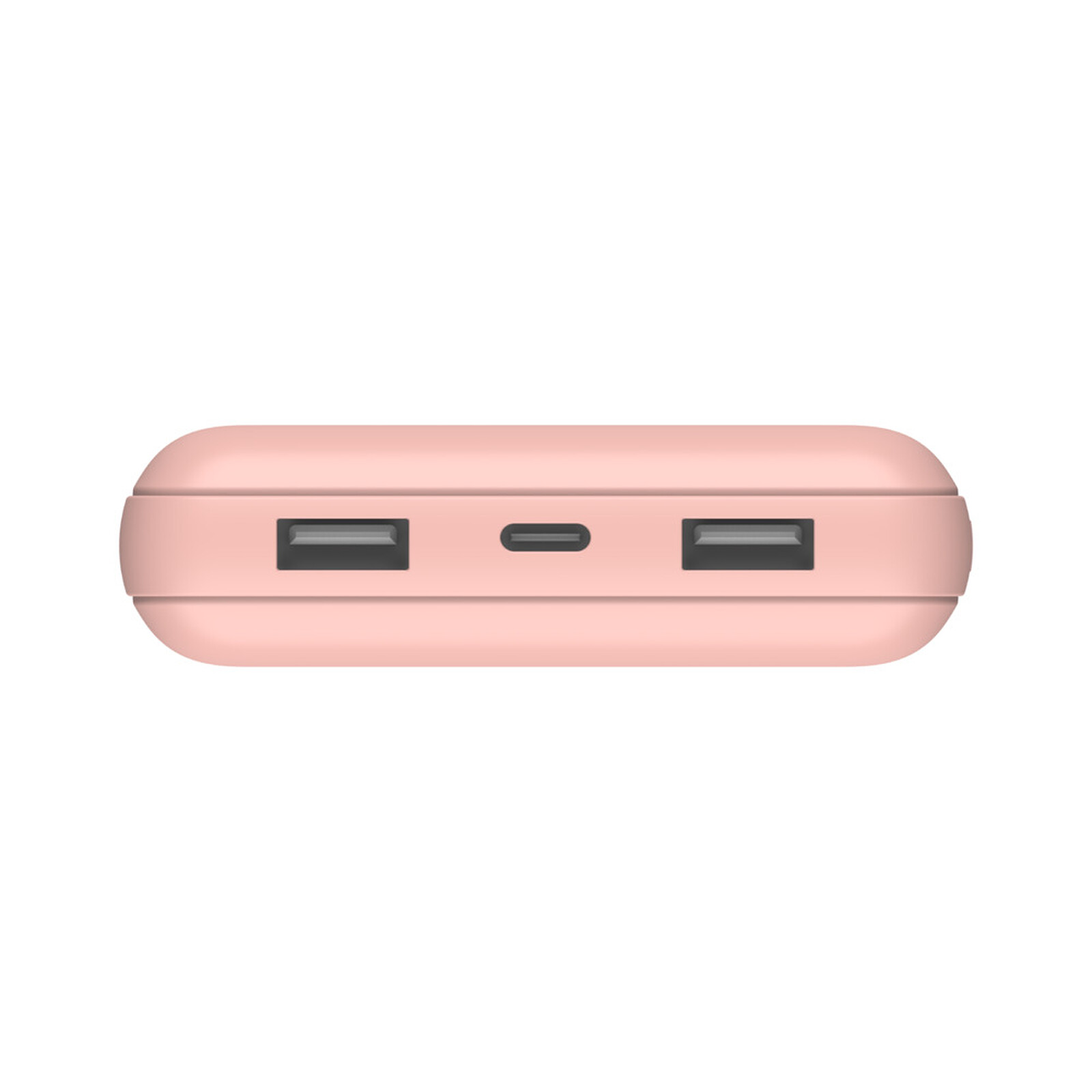 Batería externa Belkin 20K Boost con cable USB-A a USB-C Rosa