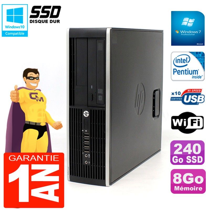 Ordinateur de bureau HP Compaq Pro 6200 SFF