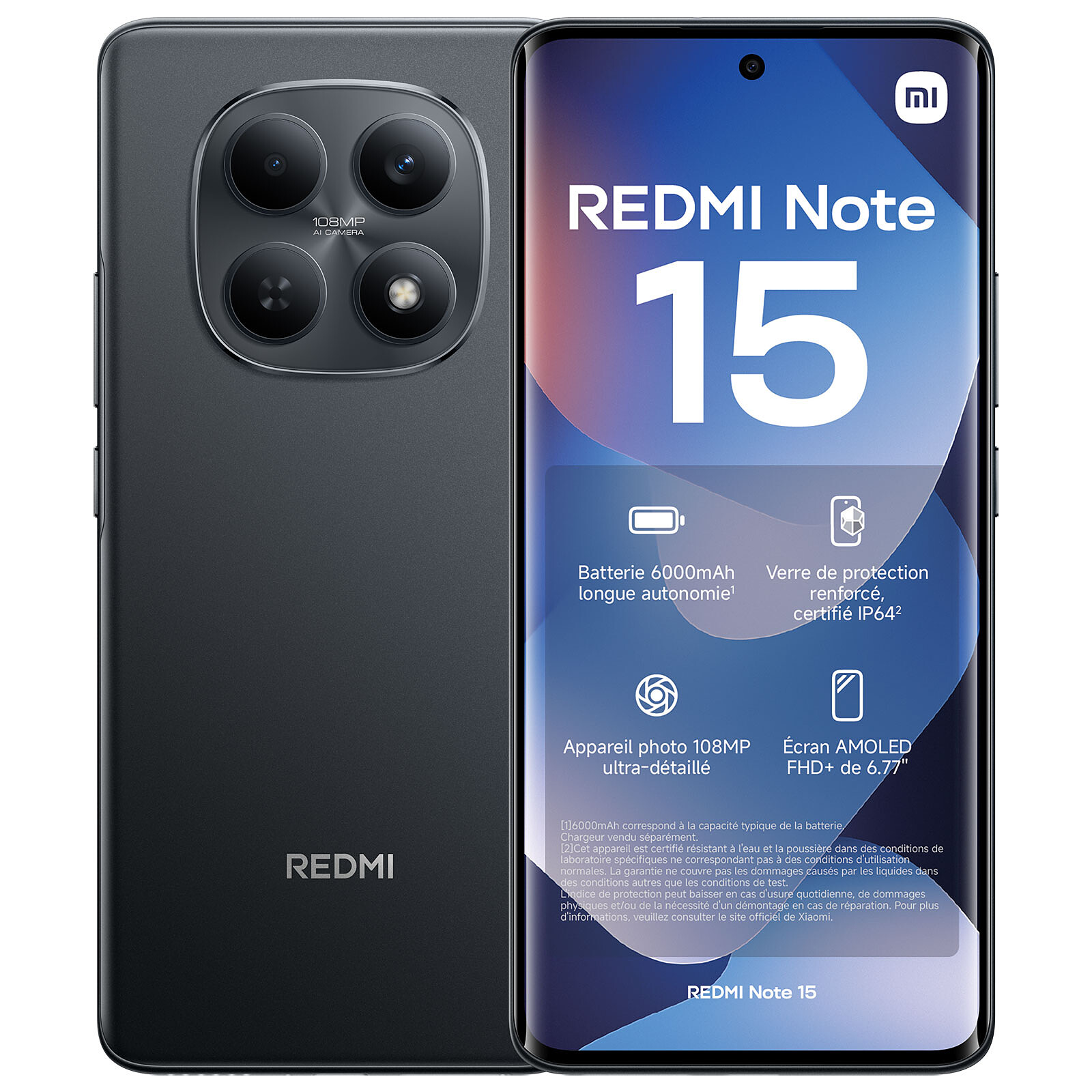Xiaomi Redmi Note 15 4G - Black (8GB/256GB)