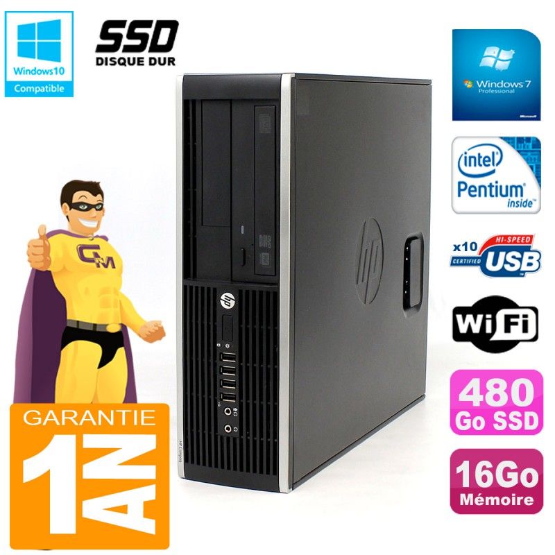 HP Compaq Pro 6200 SFF Desktop Computer