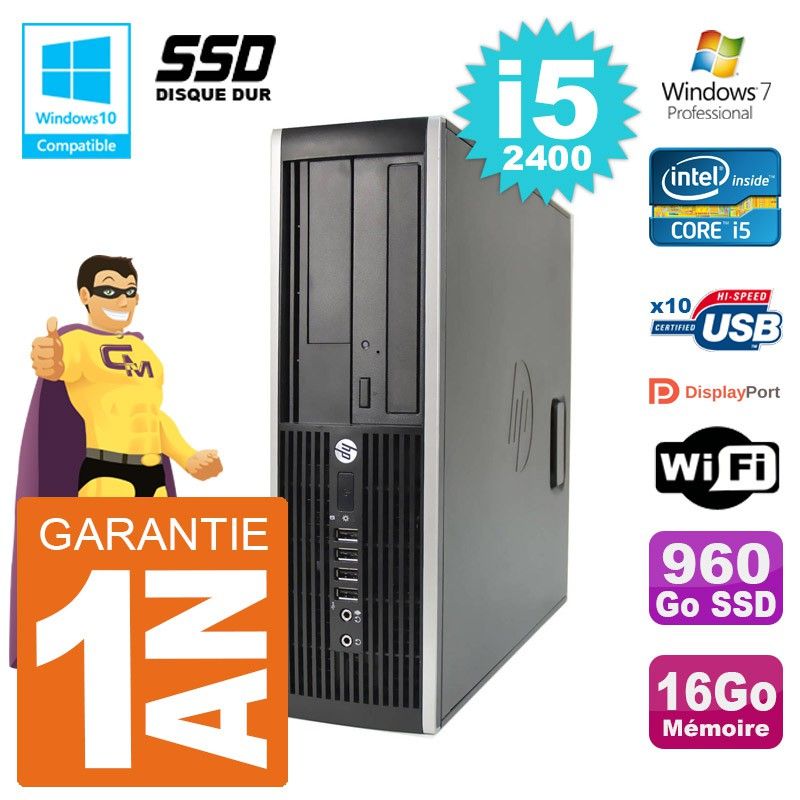 HP Elite 6200 SFF Desktop Computer