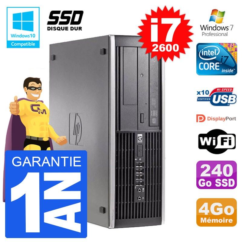 Ordinateur de bureau HP Elite 6200 SFF