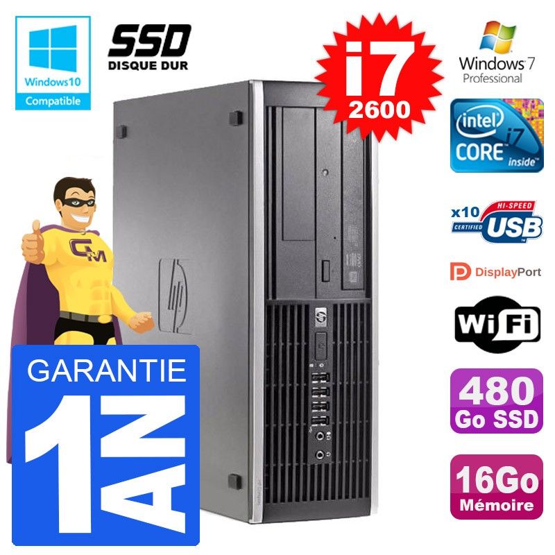 Ordinateur de bureau HP Elite 6200 SFF