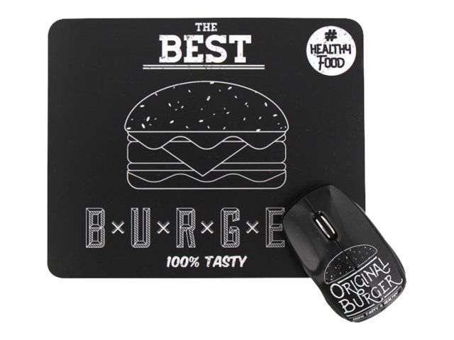TNB Exclusive Series Wireless Mouse - Burger