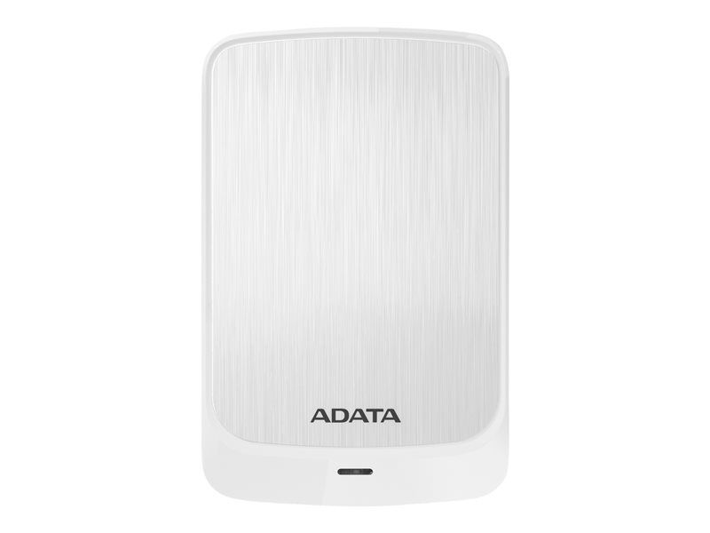 ADATA HV320 - 1TB External Hard Drive - Portable - USB 3.1 - White