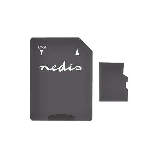 Nedis 64GB MicroSDXC Card (includes SD Adapter) - UHS-I/Class 10