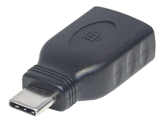 IC Intracom USB-C to USB-A Adapter, 5 Gbps, Black