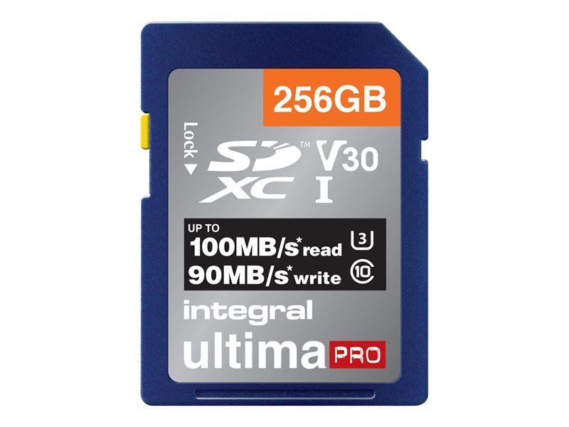 Carte mémoire flash Integral UltimaPro 256 Go