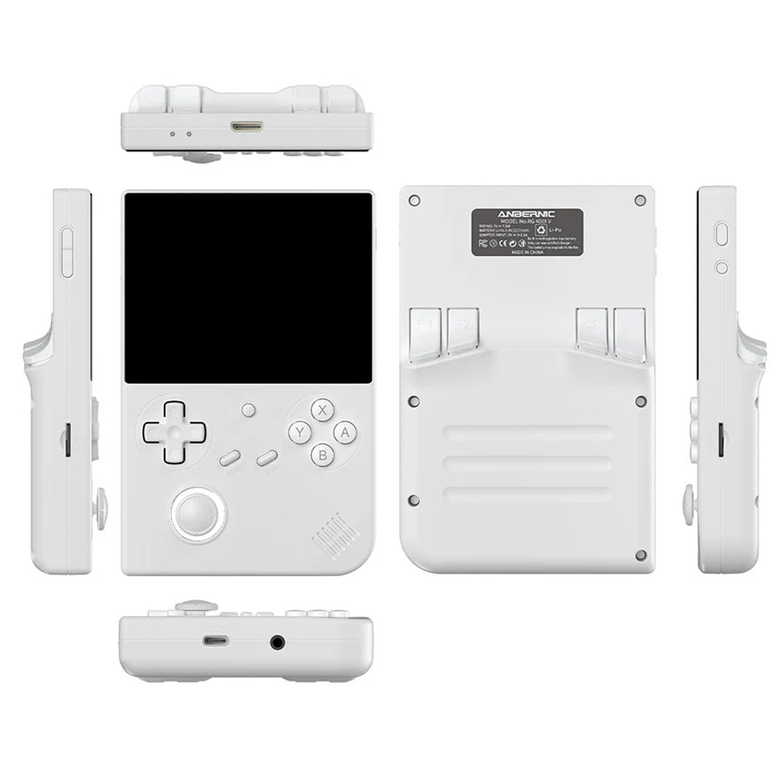 ANBERNIC RG 40XXV 64 GB (Blanco)