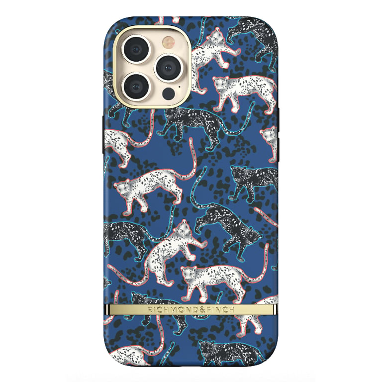 Fundas para móvil Richmond & Finch para iPhone 12 Pro Max, 6.7 pulgadas, Azul y Blanco