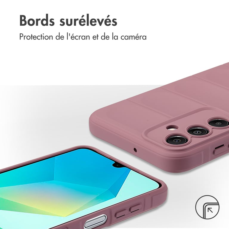Fundas traseras imoshion EasyGrip para Samsung Galaxy A16 - Violeta - Nueva