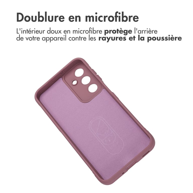 Fundas traseras imoshion EasyGrip para Samsung Galaxy A16 - Violeta - Nueva