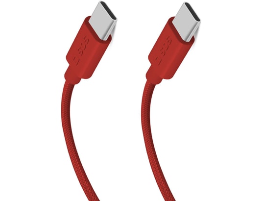 Cable USB-C SBS de 1,5 metros, Rojo