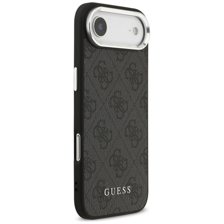Estuche Guess Classic Logo MagSafe para iPhone Air - Negro
