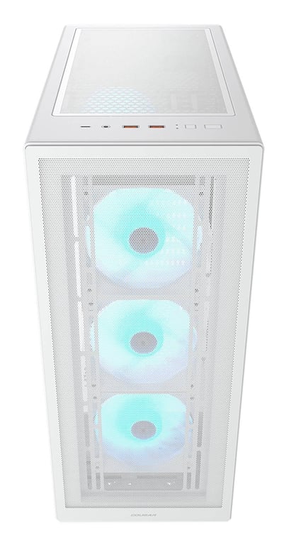 Torre mediana COUGAR MX220 RGB Blanco - Nuevo