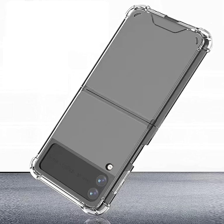 Fundas de protección reforzada Jaym para Galaxy Z Flip 7 FE - Resistencia a caídas - Protección hasta 2 metros - Transparente - Nueva