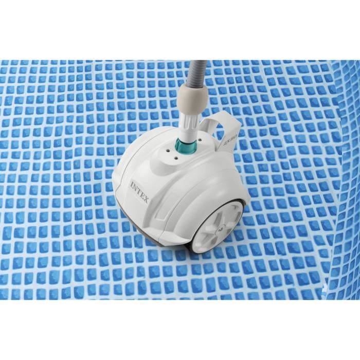 Robota aspiradora Intex ZX50 - 2 cepillos de limpieza giratorios - Nueva