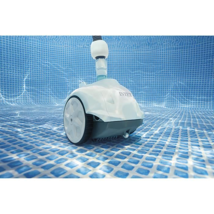 Robota aspiradora Intex ZX50 - 2 cepillos de limpieza giratorios - Nueva