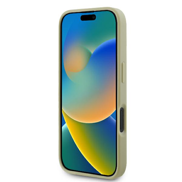 Caja dura Guess para iPhone 16 Plus 6.7 Fixed Glitter Big 4G - Nueva