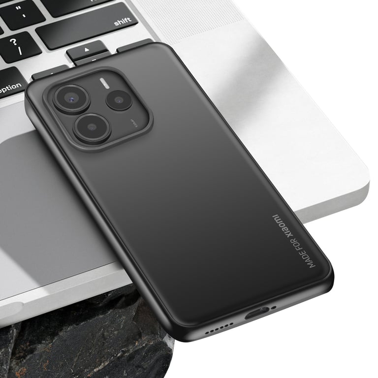 Pack de protección para Xiaomi Redmi Note 14 4G - Fundas y vidrio templado negro