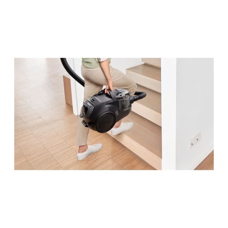Aspiradora de mano sin bolsa Bosch BGC21X300 - 550W - 2L - 76dB - Negro - Nueva