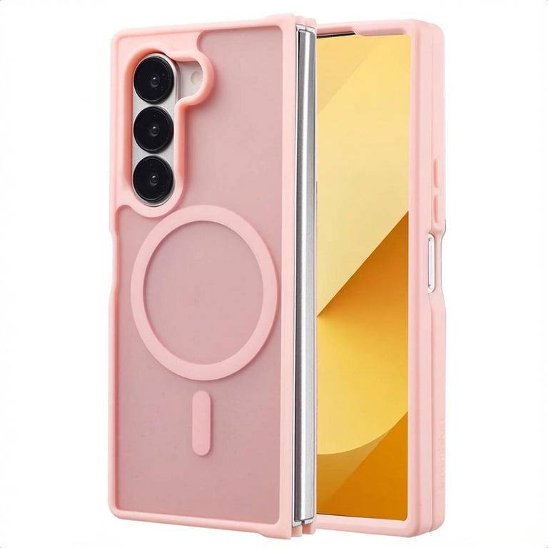 Fundas imoshion Color Guard con MagSafe para Samsung Galaxy Z Fold 6 - Rosa claro - Nuevo