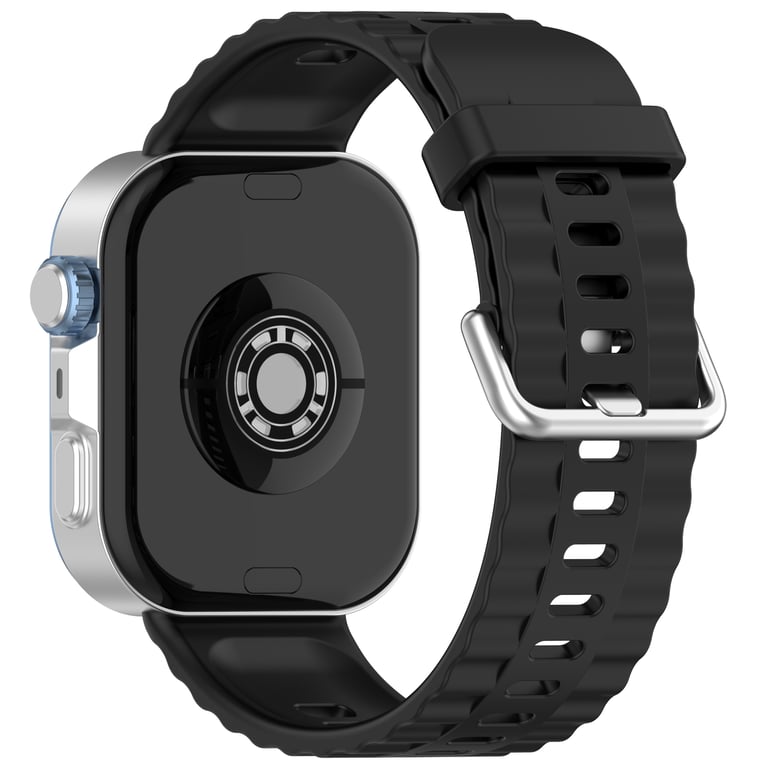 Brazalete de silicona para Huawei Watch Fit 4/4 Pro - Negro