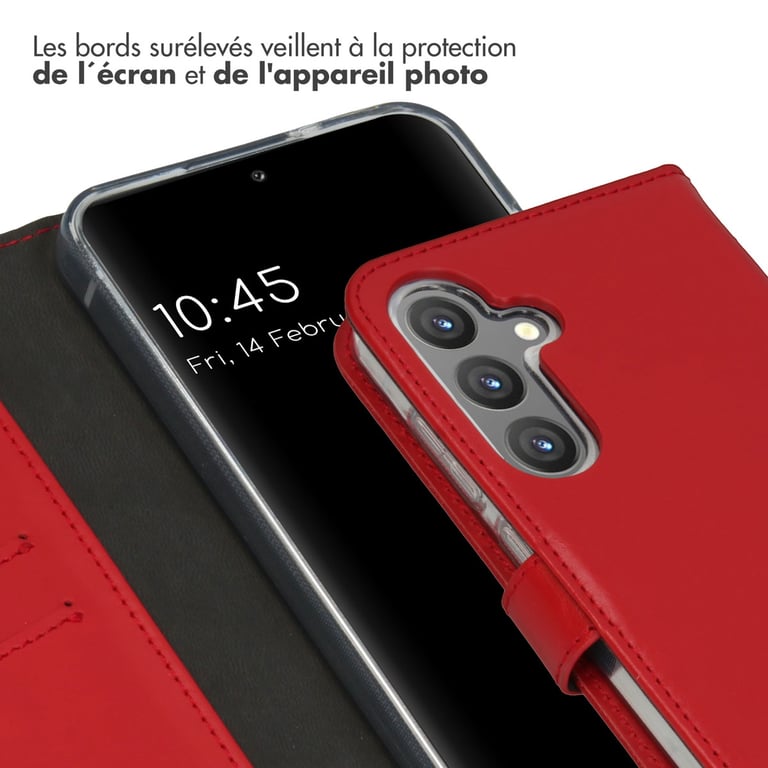 Fundas para móvil Selencia para Samsung Galaxy S24 Plus, Rojo