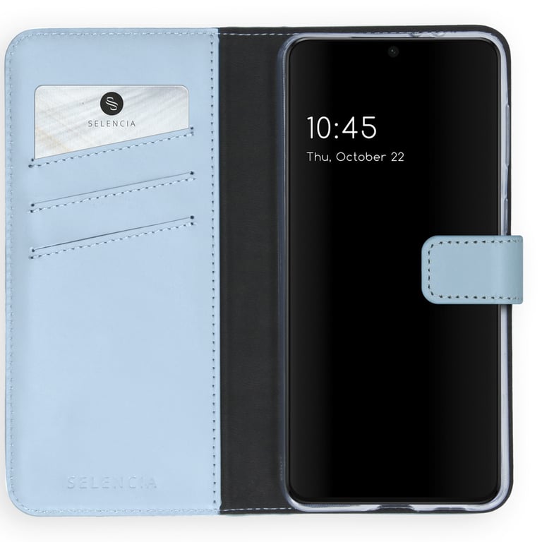 Fundas de teléfono Selencia para Samsung Galaxy S21 Plus - Azul Claro