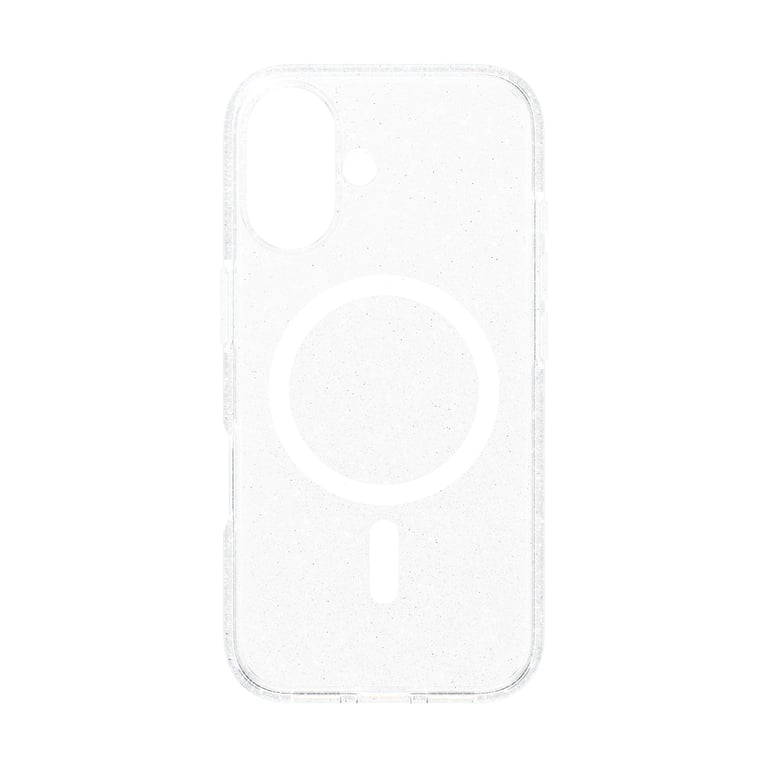 Caja Panzer Glass CARE™ Star Lit con funda blanca MagSafe para iPhone 16