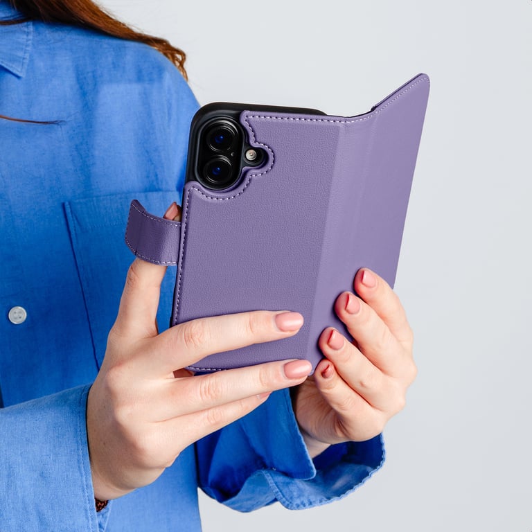 Fundas de lujo imoshion 2 en 1 desmontable para Samsung Galaxy S26 - Púrpura - Nuevo