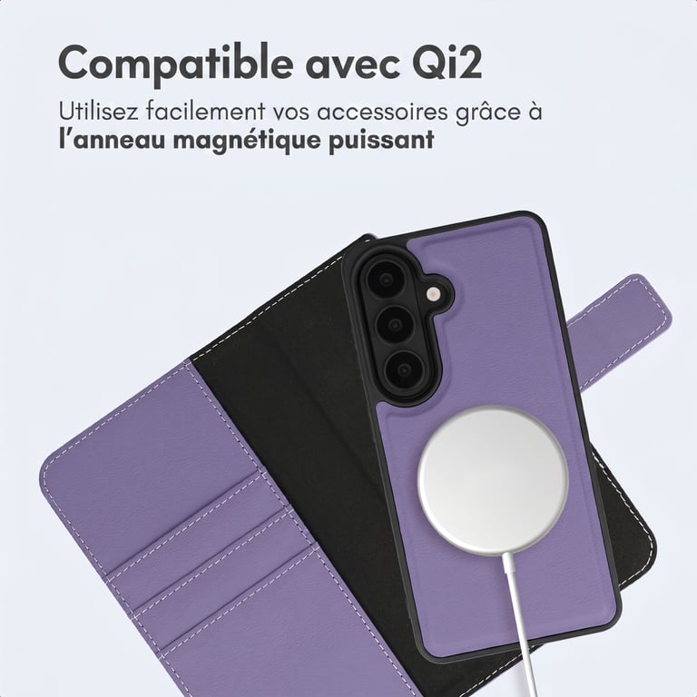 Fundas de lujo imoshion 2 en 1 desmontable para Samsung Galaxy S26 - Púrpura - Nuevo