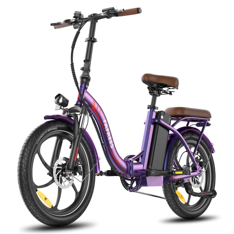 Vélo Électrique Fafrees F20+ Pro - Moteur 250W, Batterie 36V 22,5Ah, Pneus 20 Pouces, Freins à Disque Mécaniques - Violet Rose - Neuf