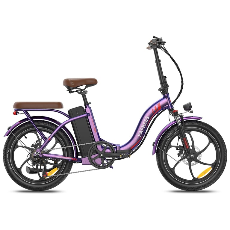 Vélo Électrique Fafrees F20+ Pro - Moteur 250W, Batterie 36V 22,5Ah, Pneus 20 Pouces, Freins à Disque Mécaniques - Violet Rose - Neuf