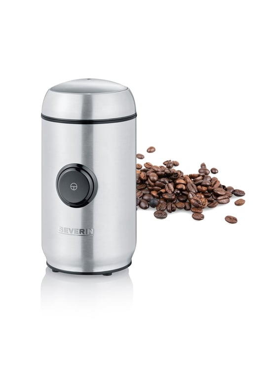Molinillo de café Severin KM 3879, Negro, Acero inoxidable