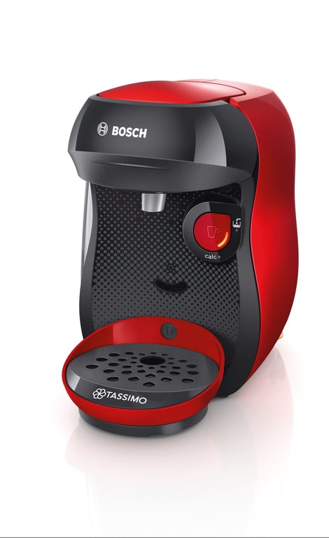 Máquina de café automática Bosch TAS1003 - Negro/Rojo