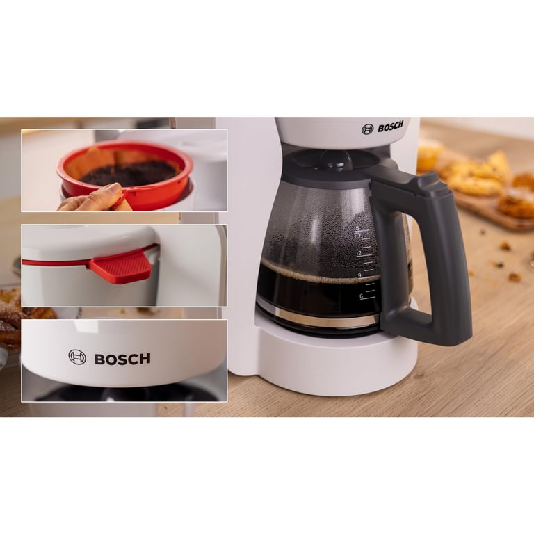 Máquina de café de filtro manual Bosch 1,25 L - Nueva