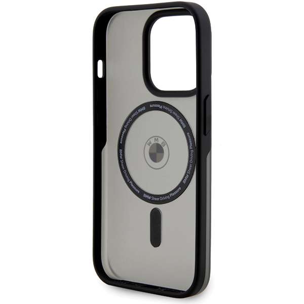 Fundas BMW para iPhone 15 Pro de 6.1 pulgadas, Negro, estuche rígido IML Signature MagSafe - Nuevo