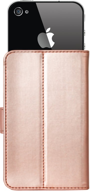 Fundas universal de Bigben Conectado con cierre magnético, función de soporte, rosado oro, XS