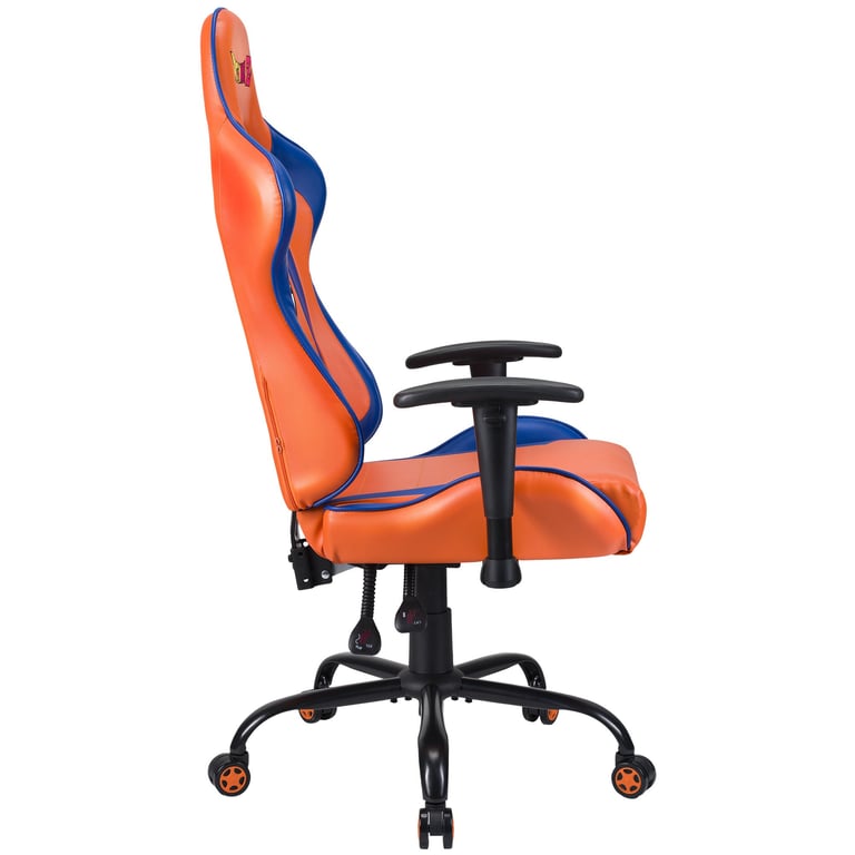 Chaise de jeu Subsonic DBZ pour PC - Rembourrée, grise et orange