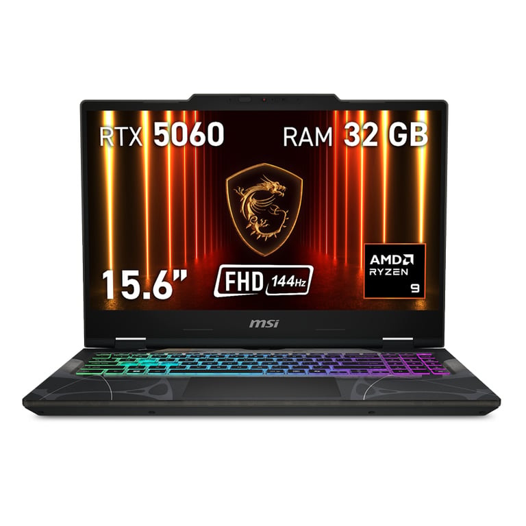 Ordinateur portable MSI Cyborg A15 AI - Un ordinateur de jeu puissant de 15,6 pouces