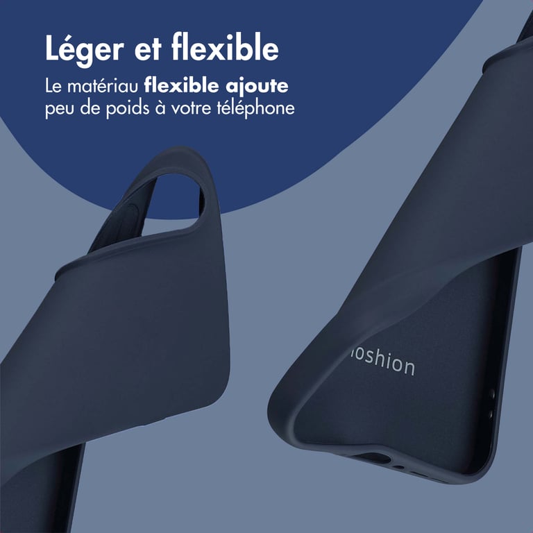 Funda de silicona flexible para Samsung Galaxy S24 - Azul oscuro - Protección contra impactos y diseño elegante