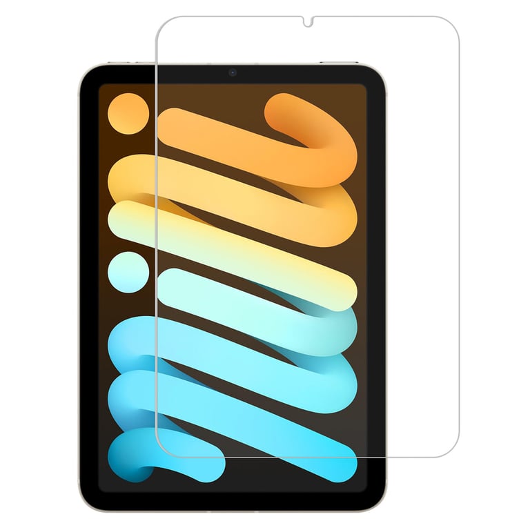 Protector de pantalla Accezz de vidrio templado premium para Apple iPad Mini 7 (2024) / iPad Mini 6 (2021) - Nuevo