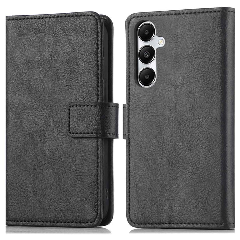 Fundas de teléfono con portamonedas imoshion de lujo para Samsung Galaxy S25 / S24 - Negro - Nuevo