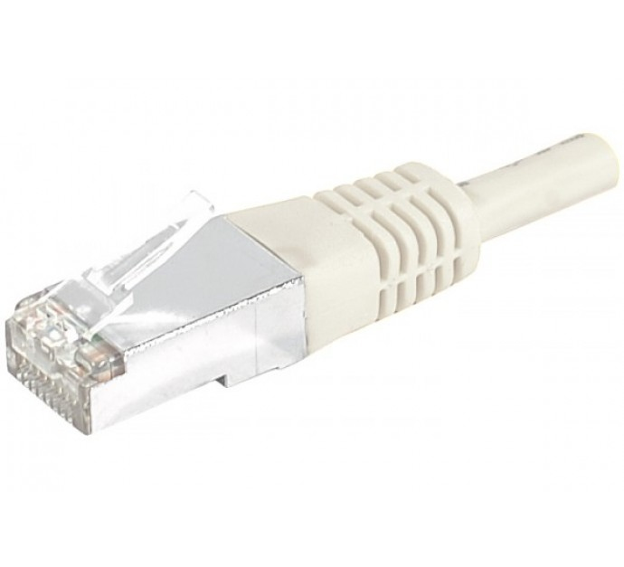 Cable EXC Cat6 S/FTP, 0.3 m, Gris