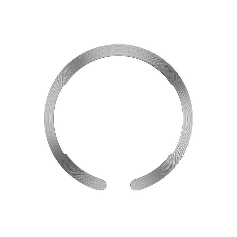Anillo PanzerGlass Bang On Compatibilidad MagSafe para iPhone 16-12 - Protector de pantalla