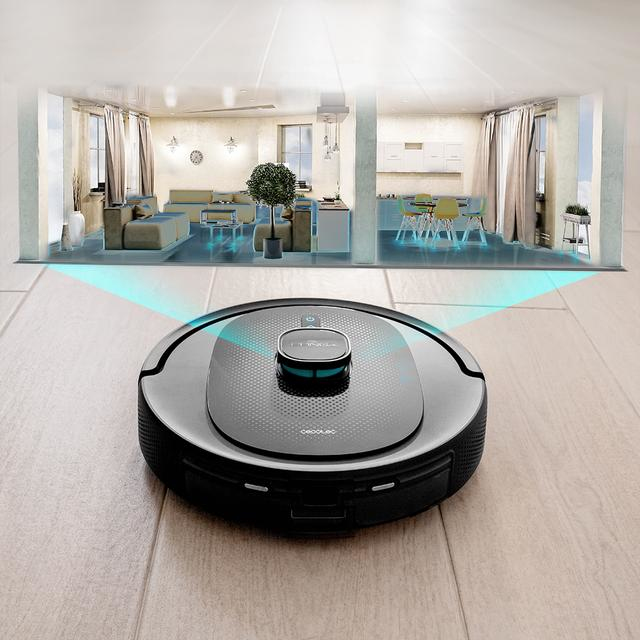 Aspiradora robótica Cecotec 08069 Negra - Nueva