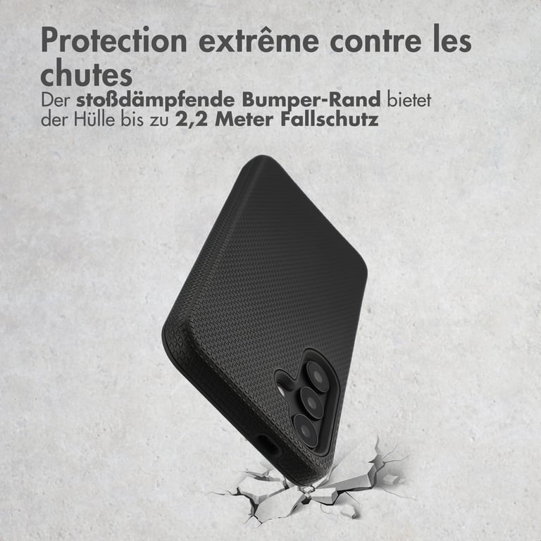 Fundas Accezz Resistente con MagSafe para Samsung Galaxy S26 - Negro - Nuevo